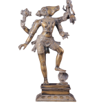 Gold Vintage Brass Varaha Bhooma Devi 17 Inch - Divine Earth Savior | Jaipurio